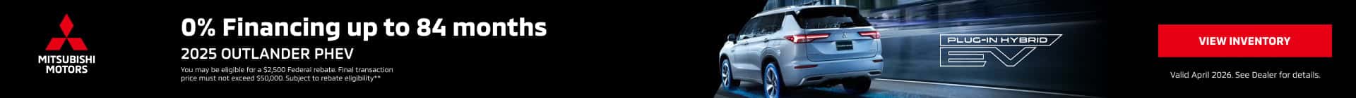 Outlander PHEV Offer