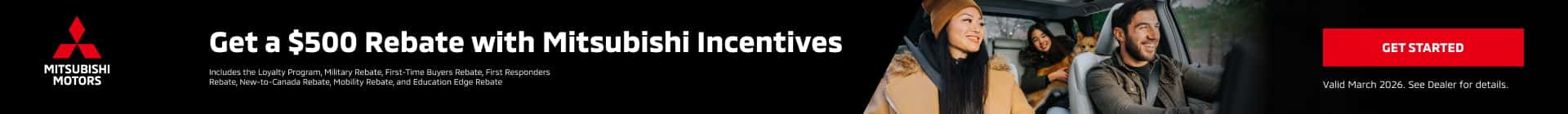 $500 Rebate offer