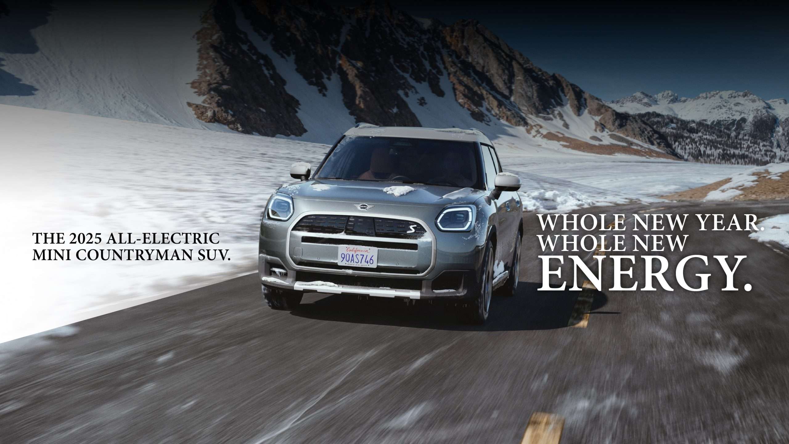 MINI Edmonton - Whole New Year. Whole New Energy. - Desktop Hero Image