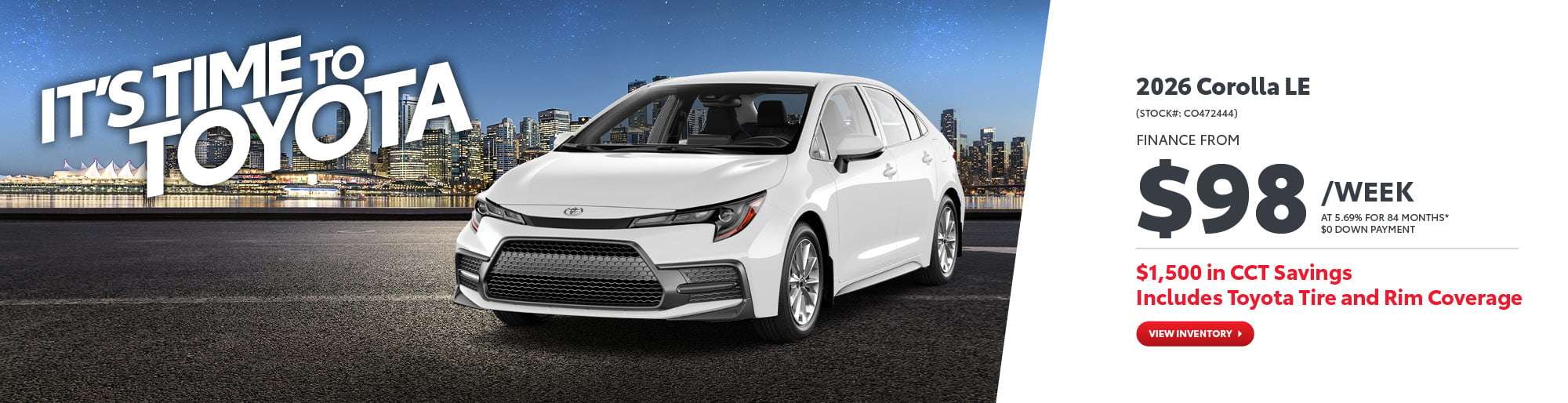 2026 Corolla LE