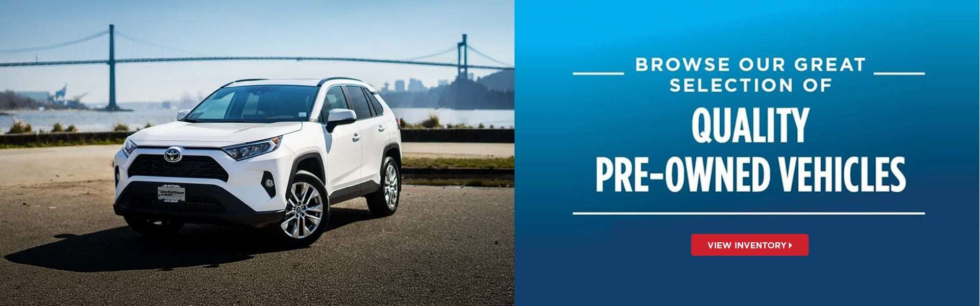 Quality Pre-Owned Vehicles