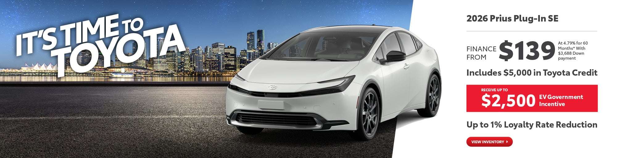2026 Prius PHEV