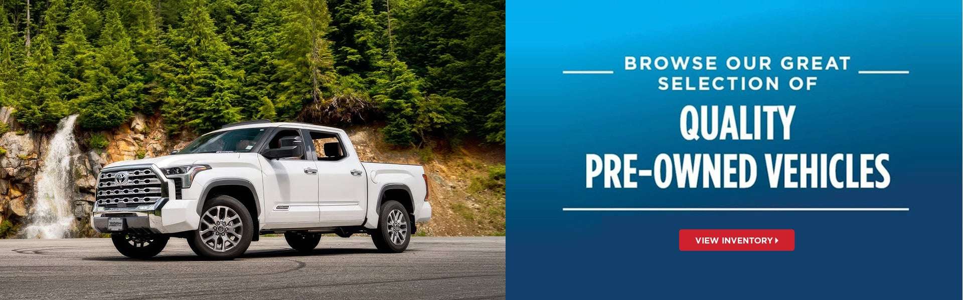 Quality Pre-Owned Vehicles