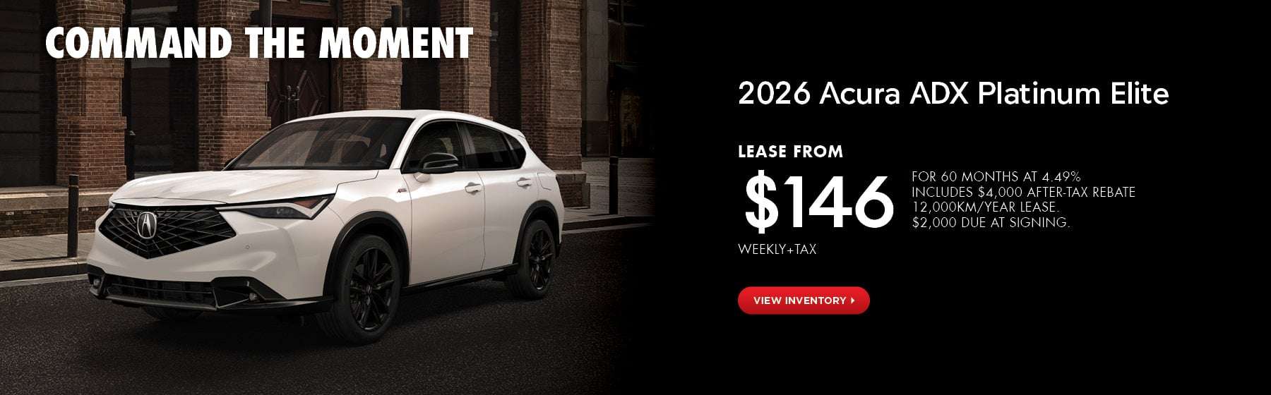 2026 Acura ADX Platinum Elite