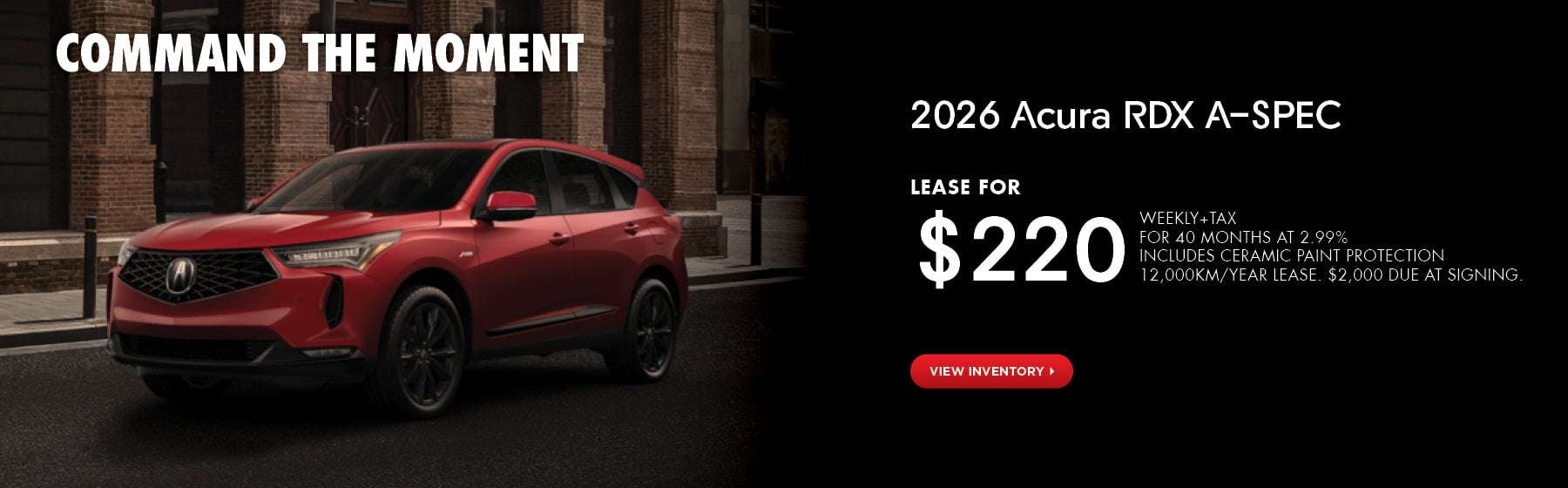 The Well-Equipped 2026 Acura RDX A-SPEC