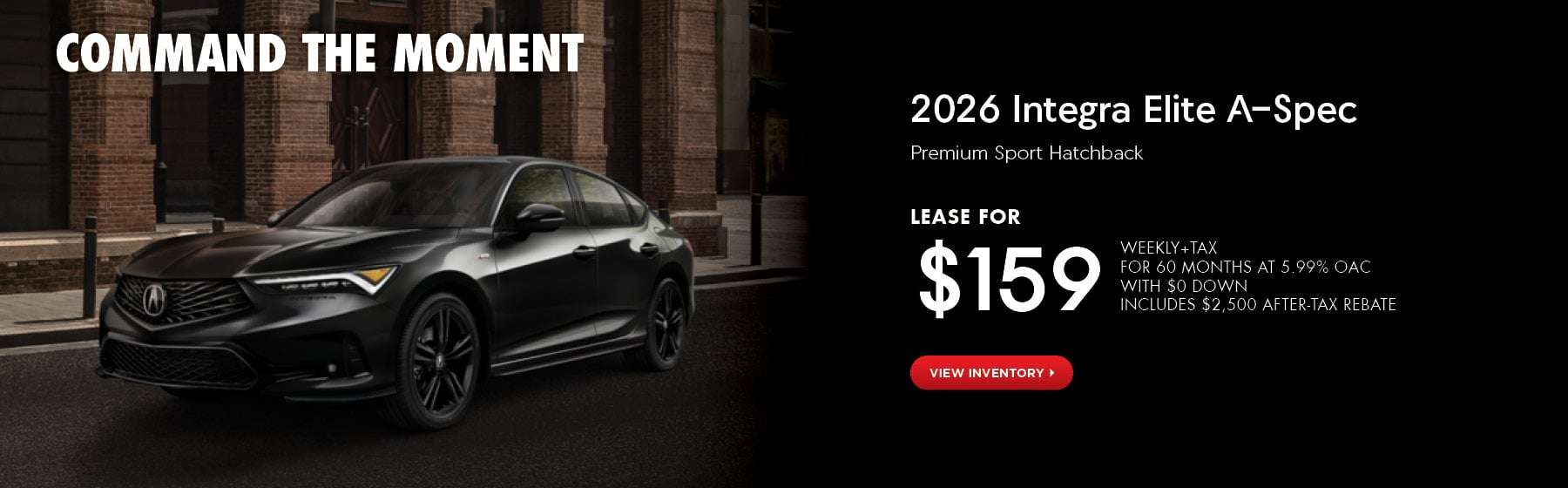 2026 Integra Elite A-Spec 