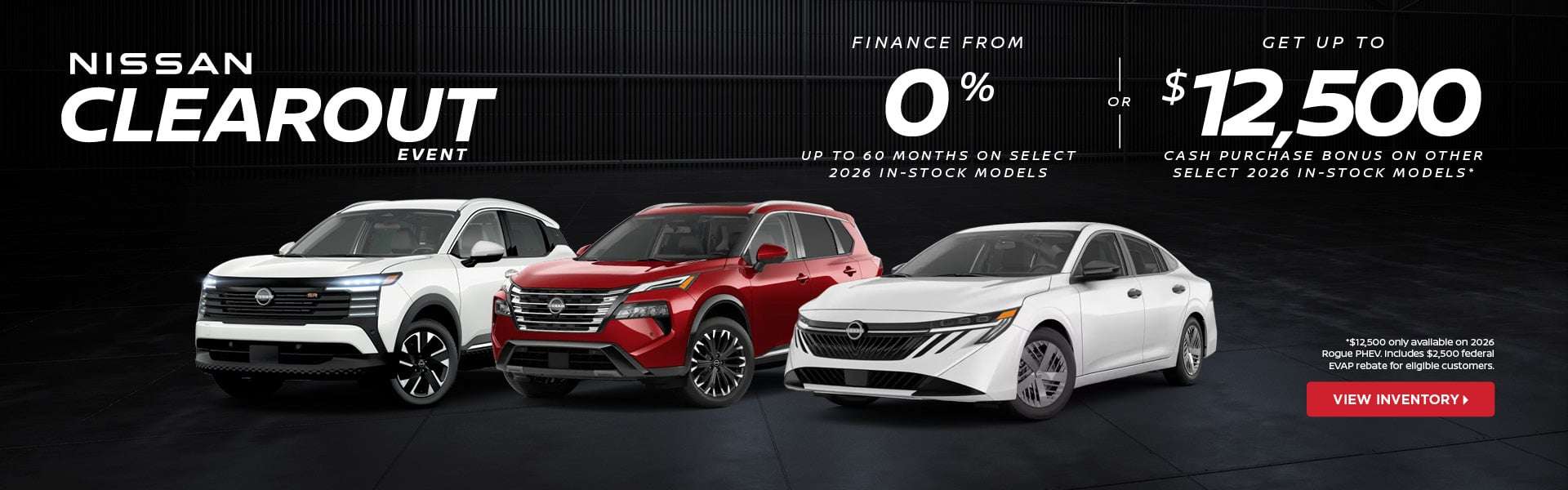 Nissan Clearout Event: