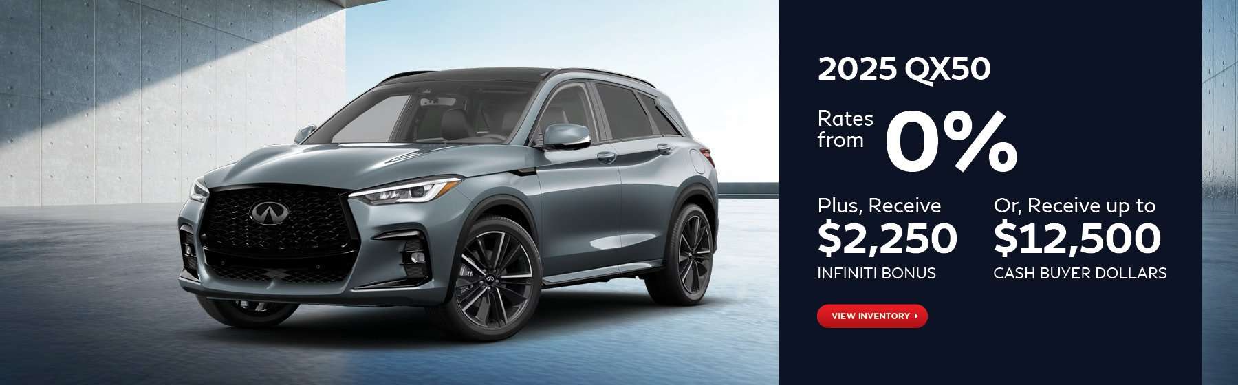 2025 QX50 | Campus Infiniti Victoria