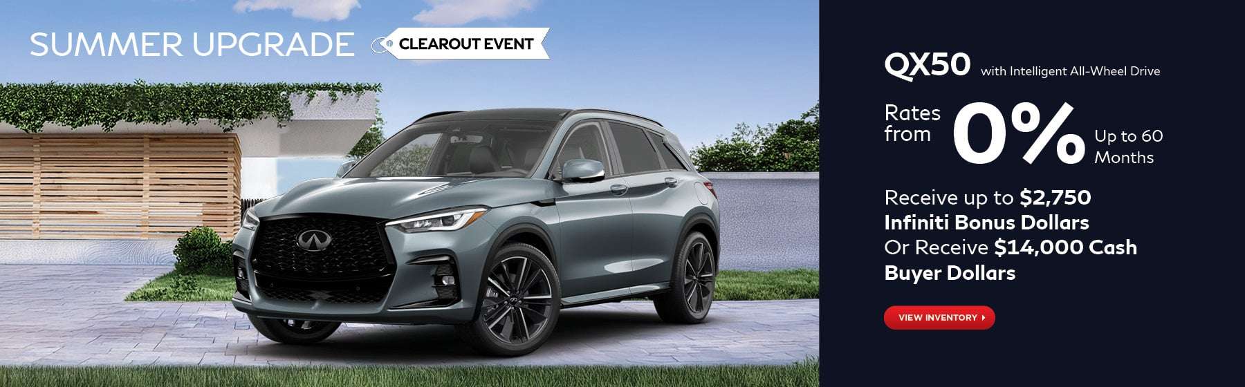 QX50 with Intelligent All-Wheel Drive