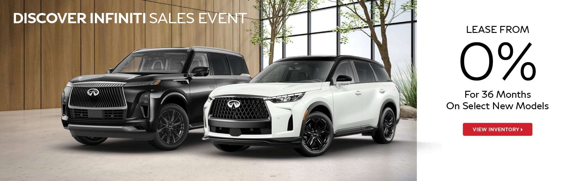 Discover INFINITI Sales Event