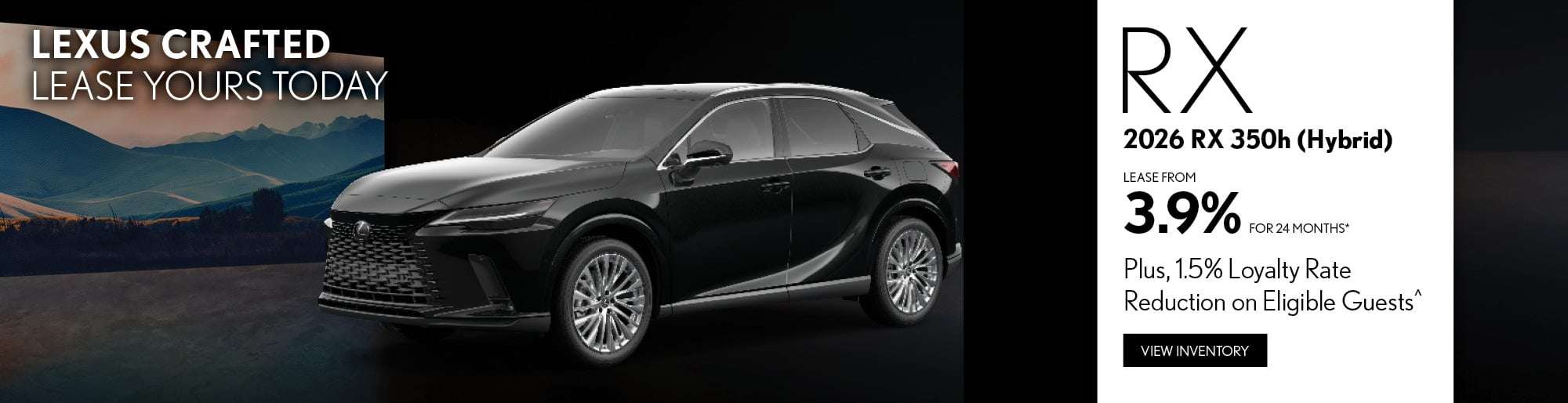 Lexus Crafted2026 RX 350h (Hybrid)