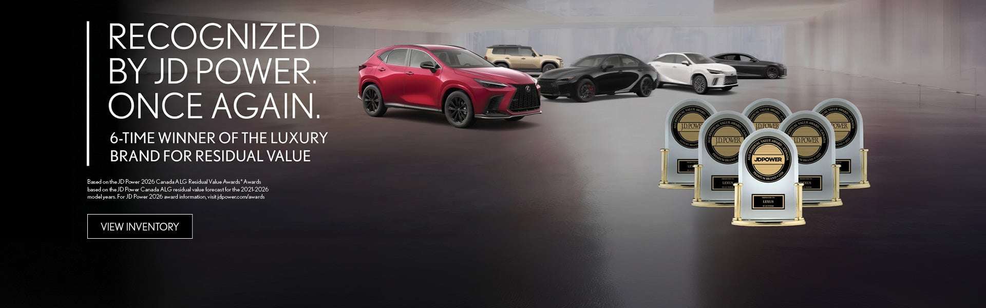 JD Power Award Lexus