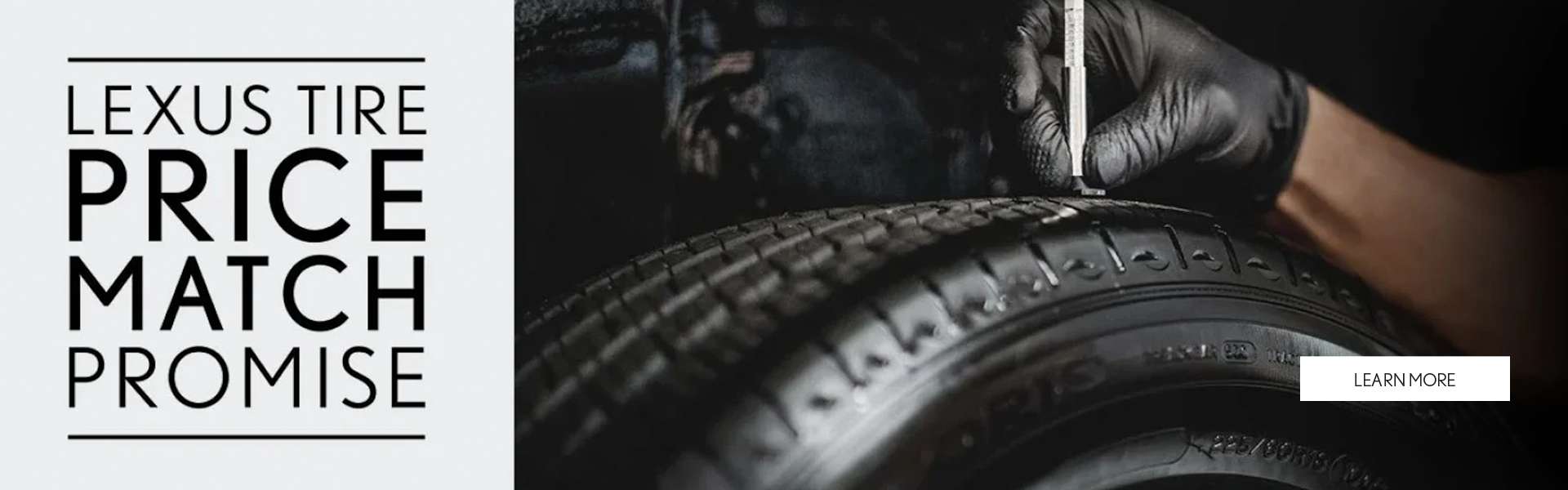Lexus Tire Price Match Promise
