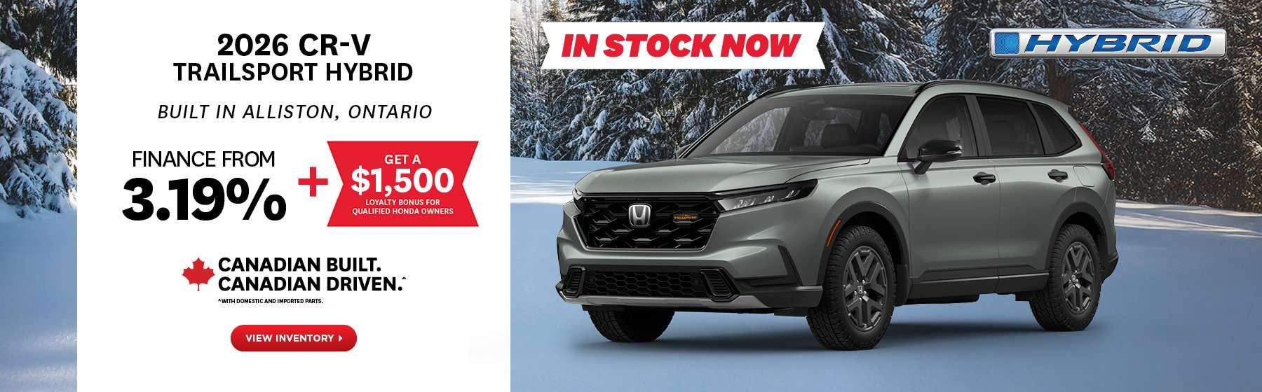 2026 CR-V TrailSport Hybrid | Campus Honda Victoria