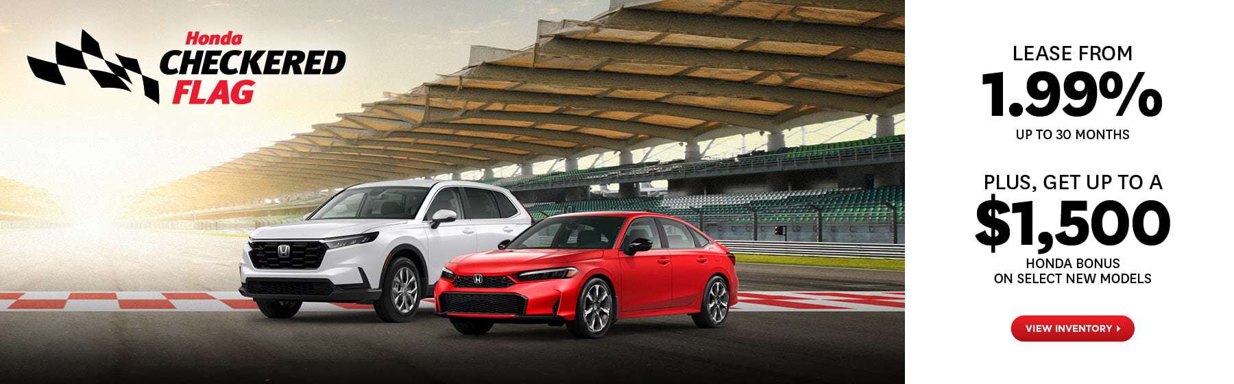 Honda Checkered Flag