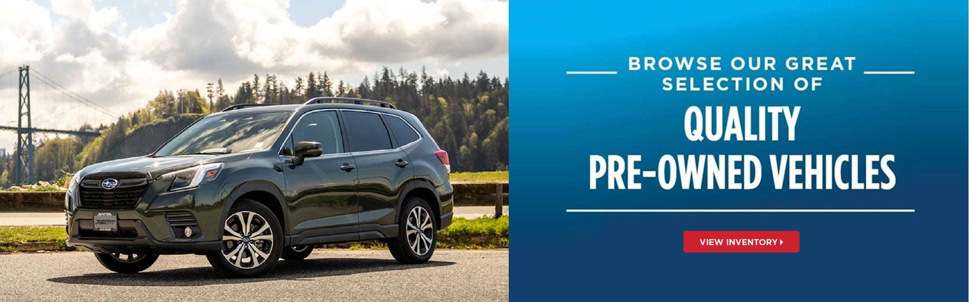 Quality Pre-Owned Vehicles | Jim Pattison Subaru Coquitlam