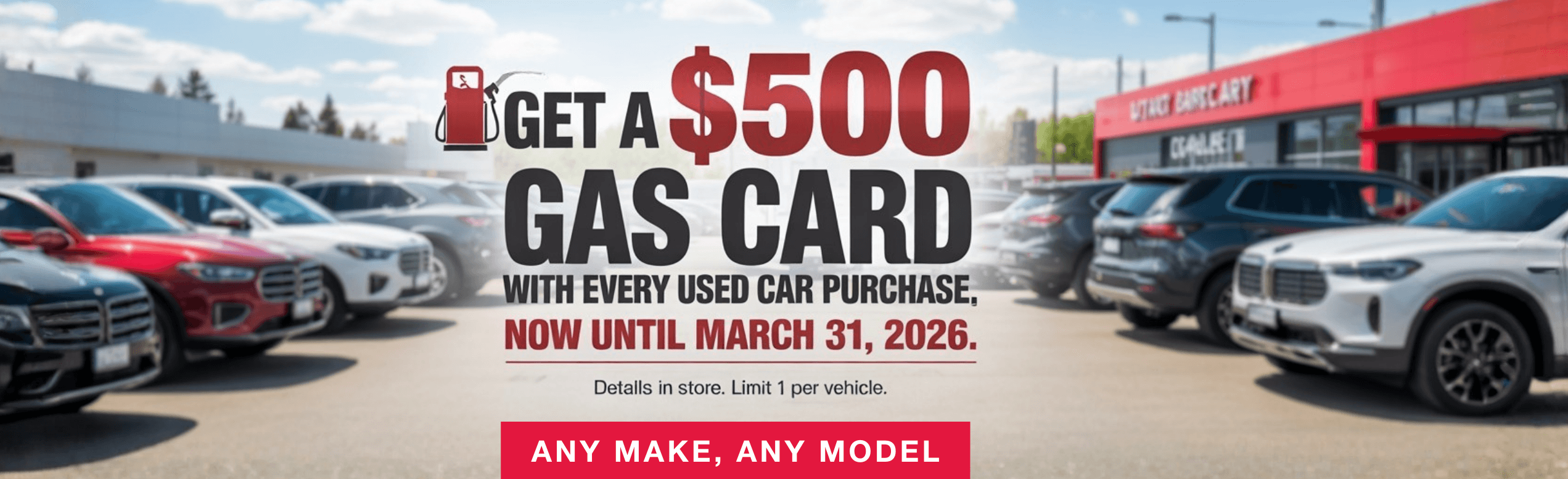 Get a $500 Gas Card