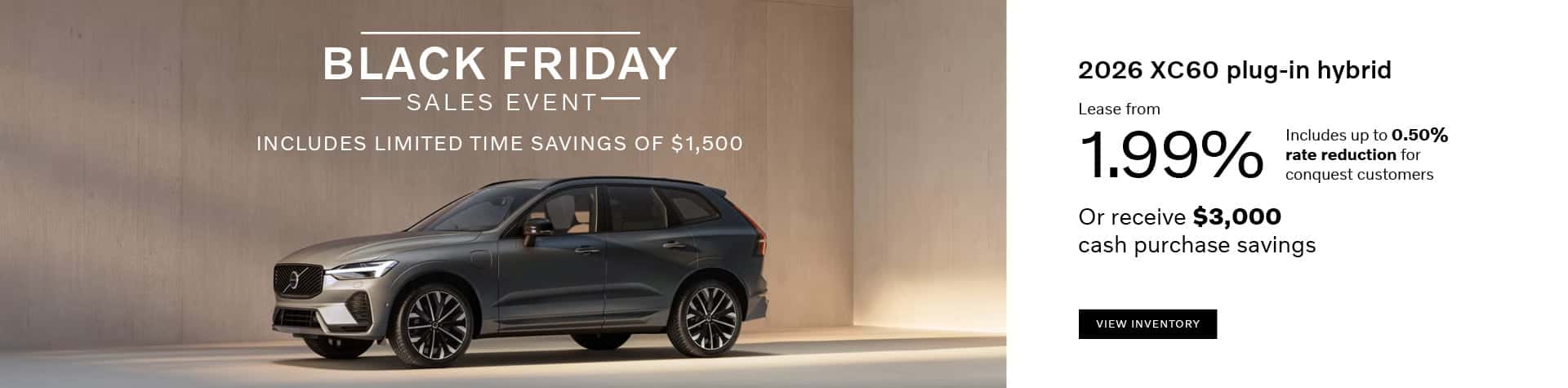 2026 XC60 plug-in hybrid