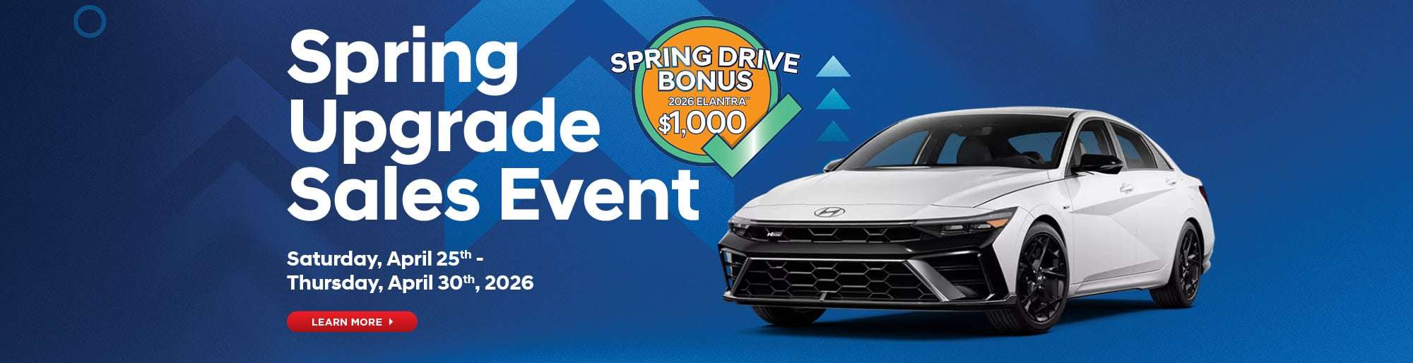 Spring Upgrade Sales Event