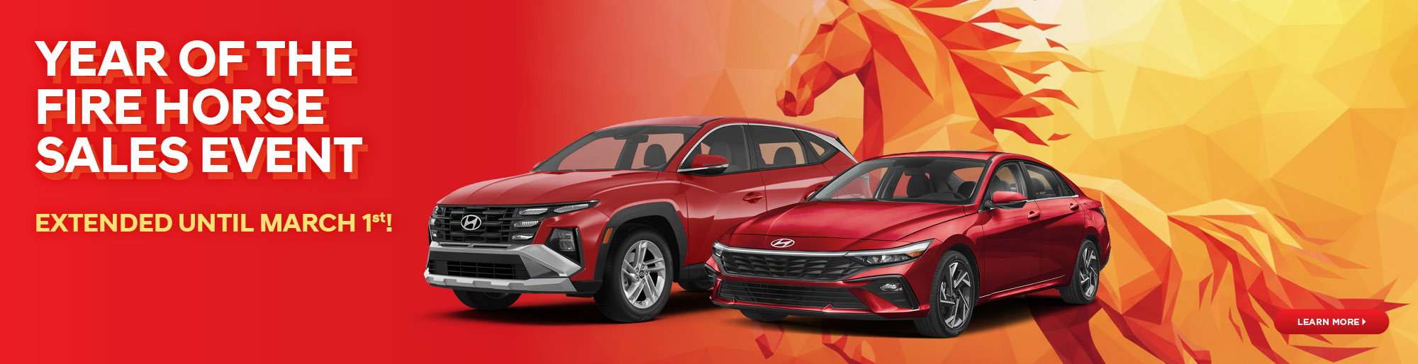 Extended: Year of the Fire Horse Sales Event