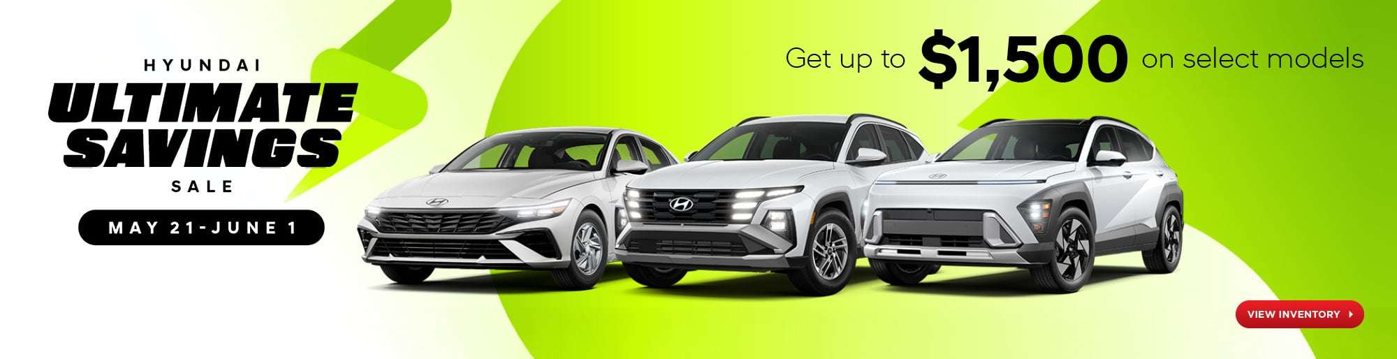 Hyundai Ultimate Savings Sale