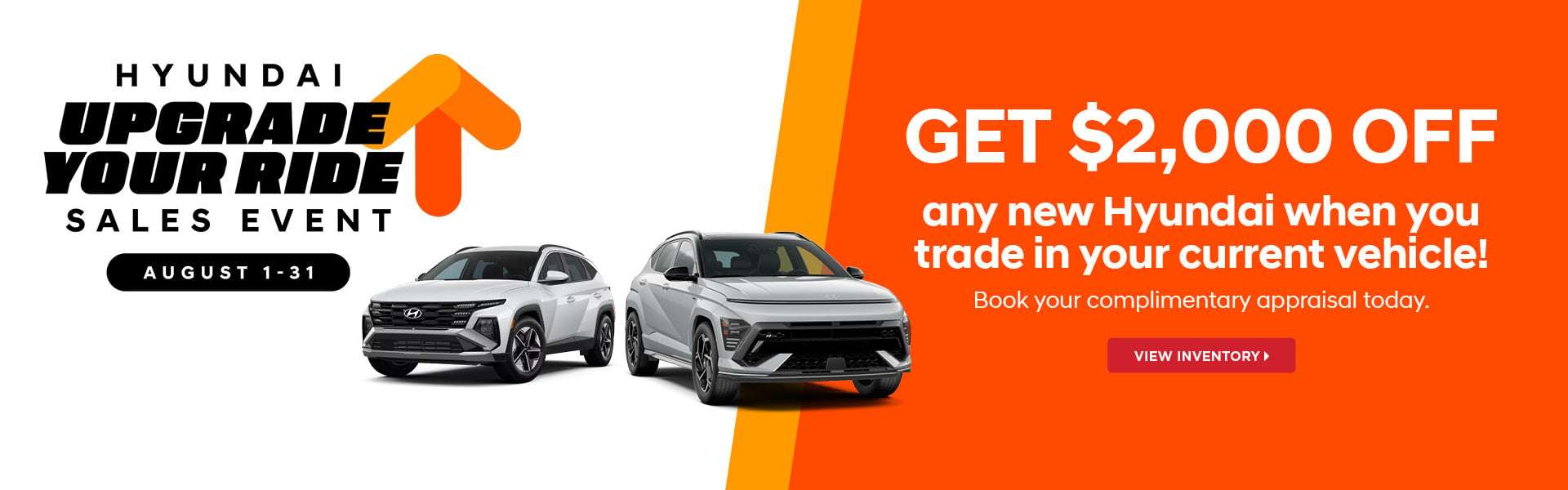 Upgrade Your Ride Sales Event