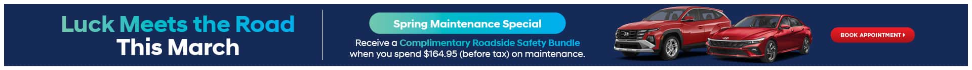 Luck Meets the Road This March