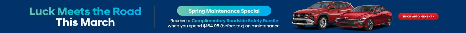 Luck Meets the Road This March