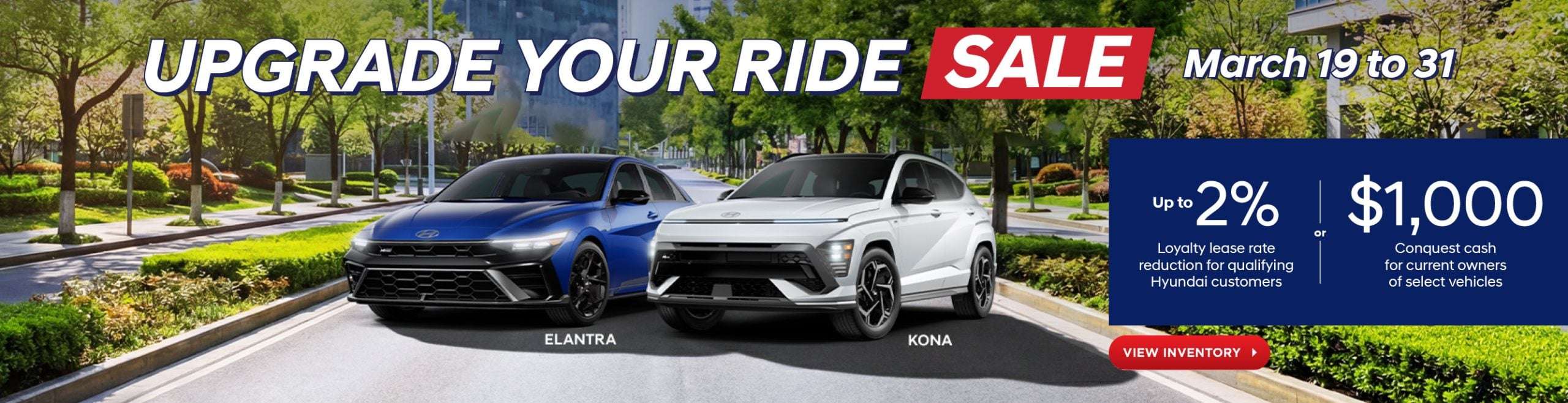 Upgrade Your Ride Sale