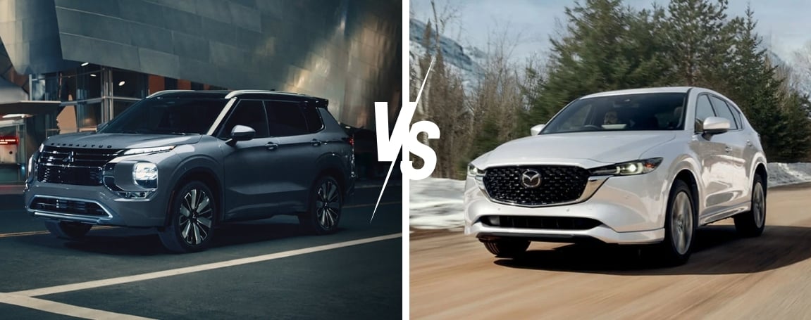 2025 Mitsubishi Outlander vs Mazda CX-5