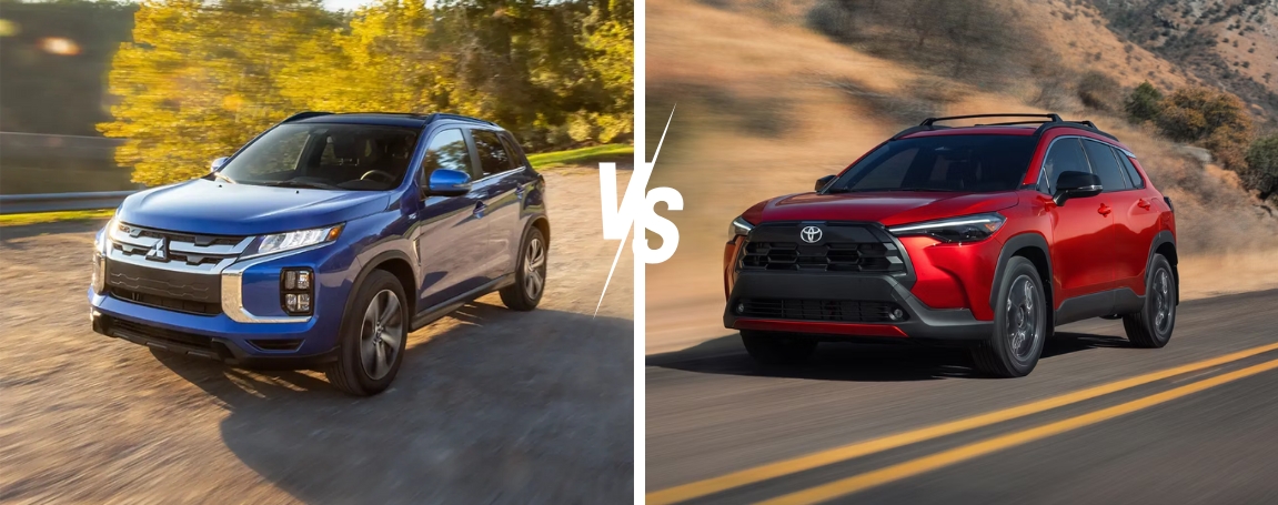 2025 Mitsubishi RVR vs Toyota Corolla Cross