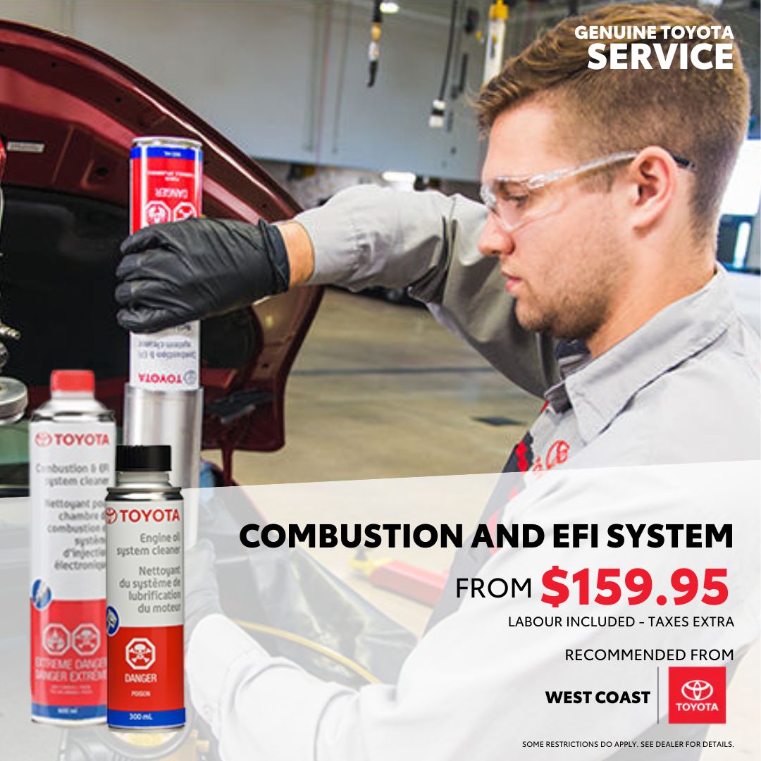 Combustion and EFI System West Coast Toyota