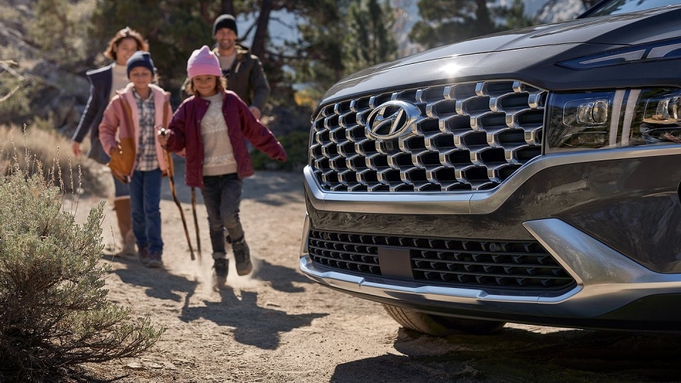 2021 Hyundai Santa Fe HEV Chrome Front Grille