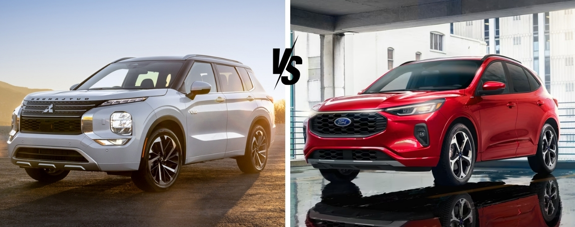2025 Mitsubishi Outlander PHEV vs 2025 Ford Escape Plug-In Hybrid