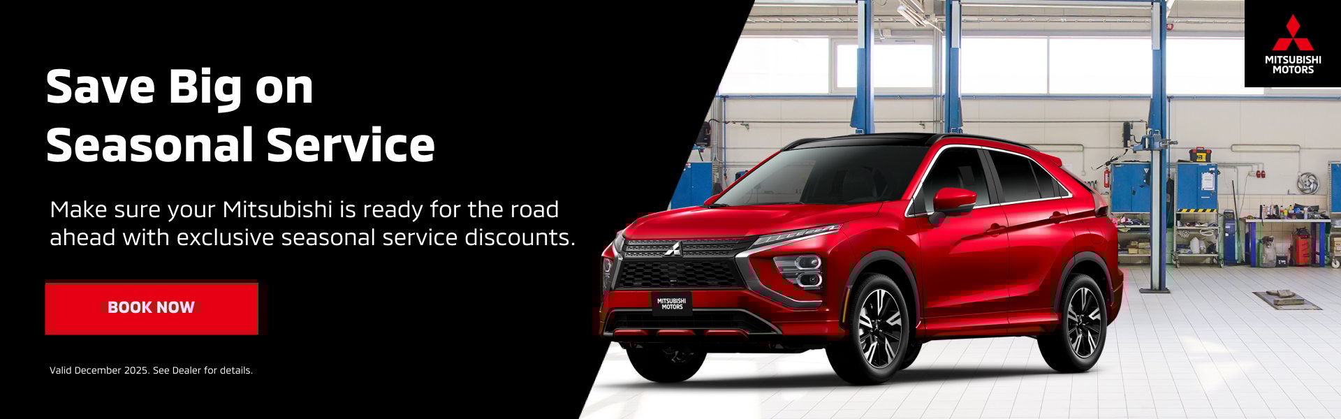 Peterborough Mitsubishi Slide Service Ad