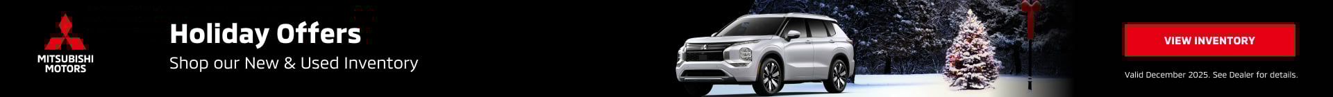 Peterborough Mitsubishi SRP Holiday Offers Ad