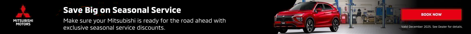 Peterborough Mitsubishi SRP Service Ad