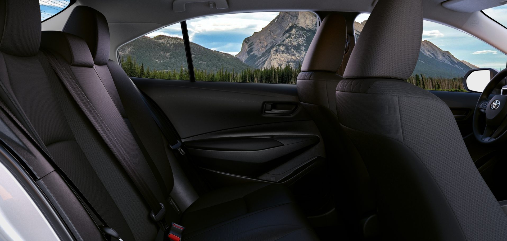 corolla interior