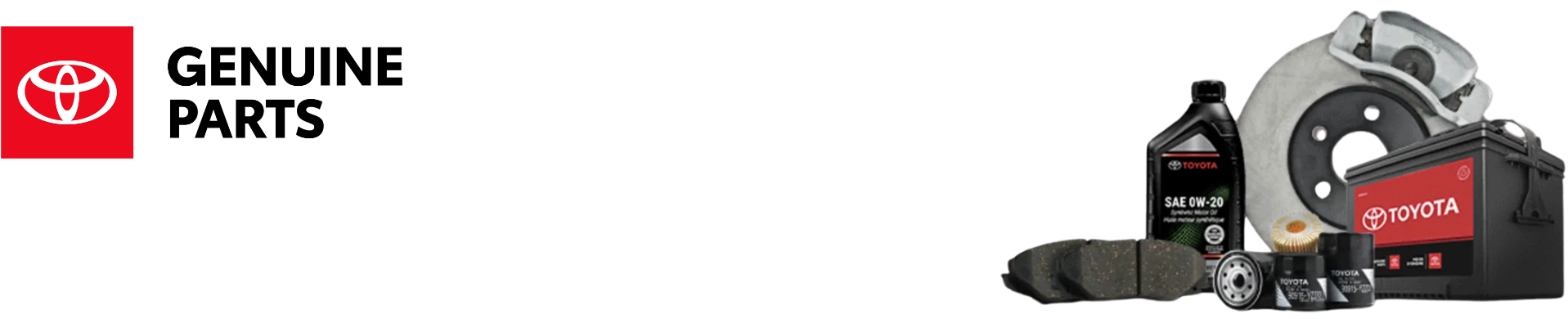 Toyota Genuine Parts Banner