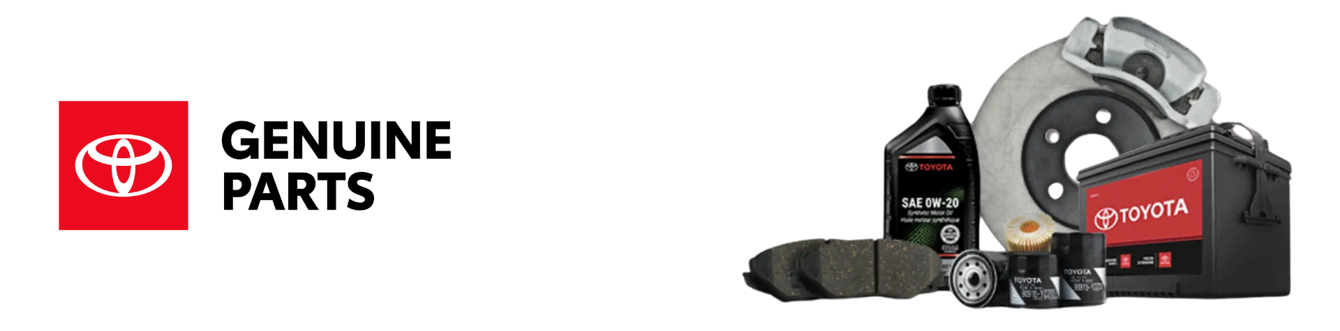 Toyota Genuine Parts Banner