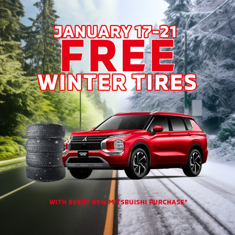 Free Winter Tires Vancouver Mitsubishi