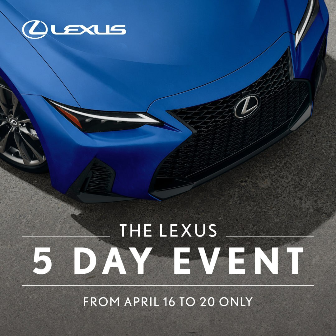 News The Lexus 5 Day Event Lexus South Pointe News The Lexus 5 Day Event Lexus South Pointe