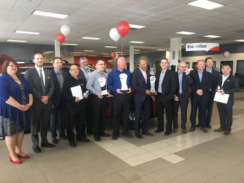 MAYFIELD TOYOTA HONOURED WITH 2018 TOYOTA PRESIDENT’S PRIDE AWARD