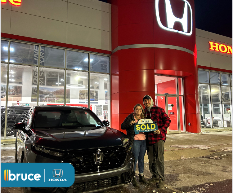 Cameron Paul & Christian Deveau / 2024 Honda CRV EXL-Hybrid | Bruce Honda