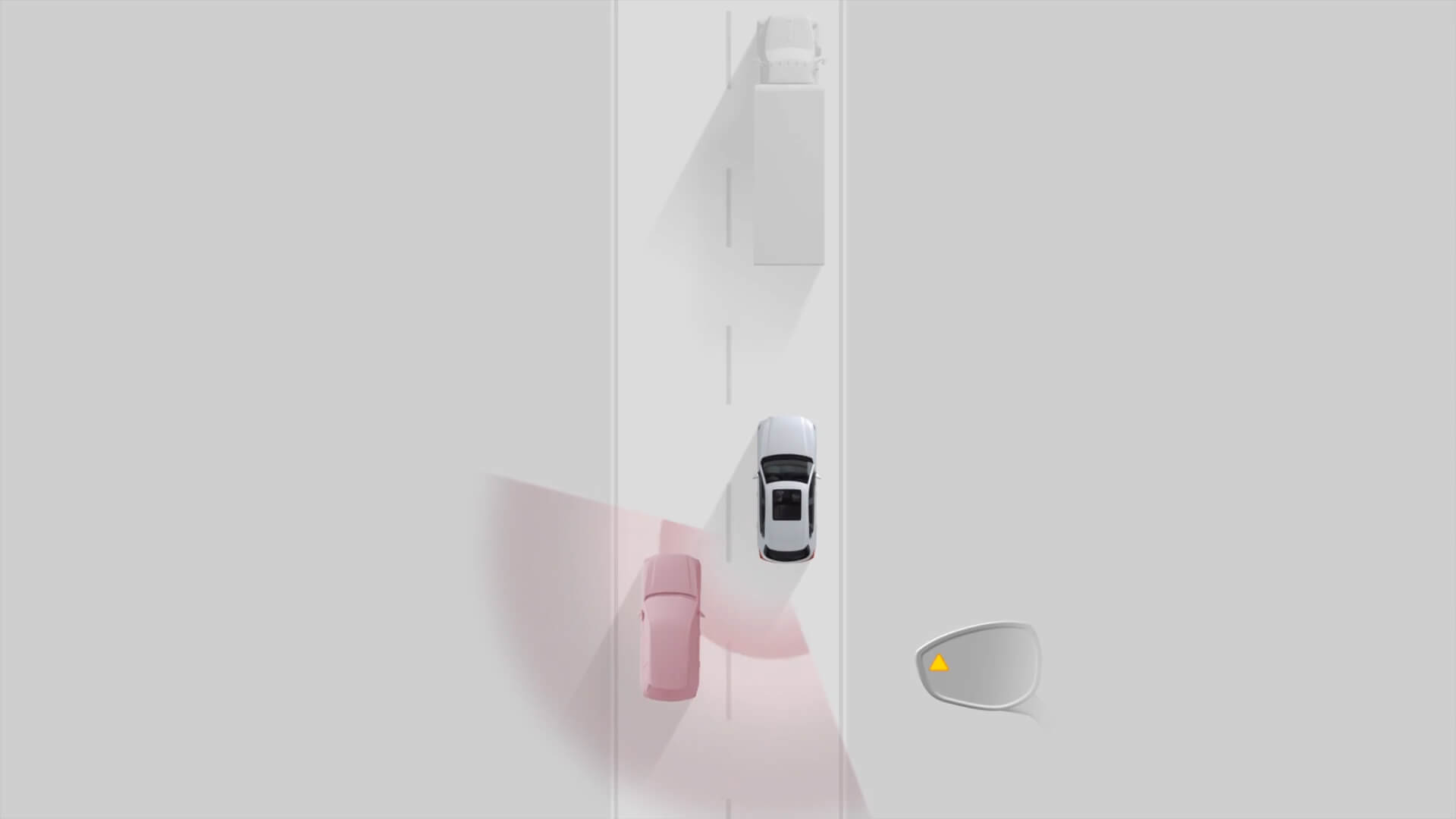 Blind Spot Monitoring illustration