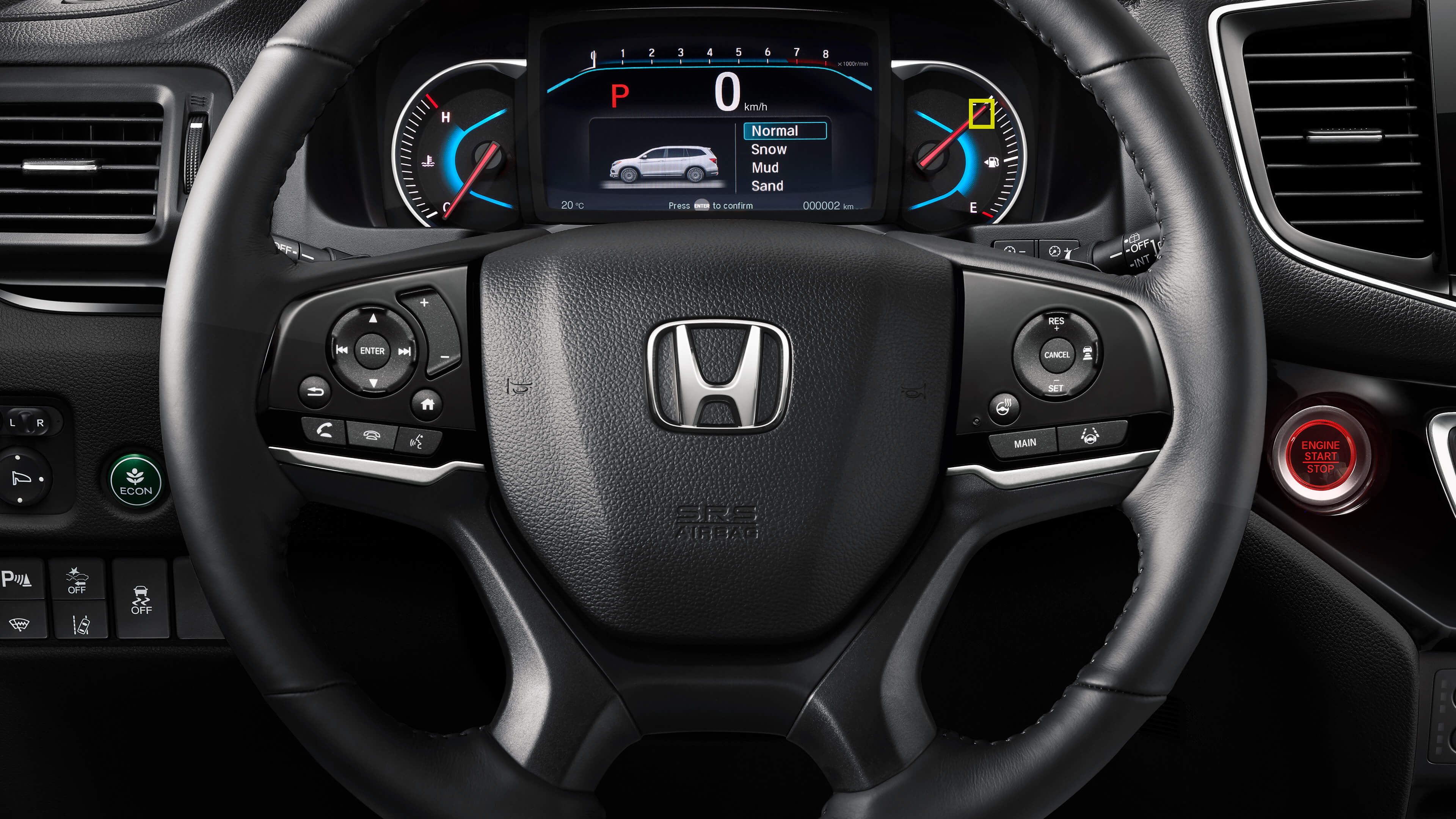 2022 Honda Pilot Interior