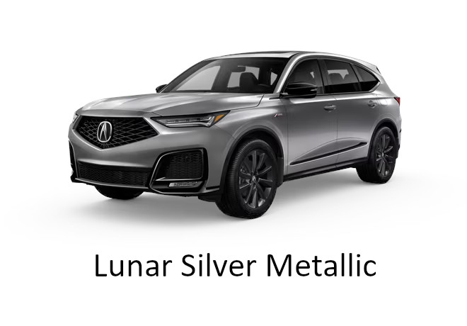 2025 Acura MDX A-Spec Lunar Silver Metallic