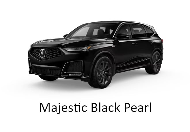 2025 Acura MDX A-Spec Majestic Black Pearl