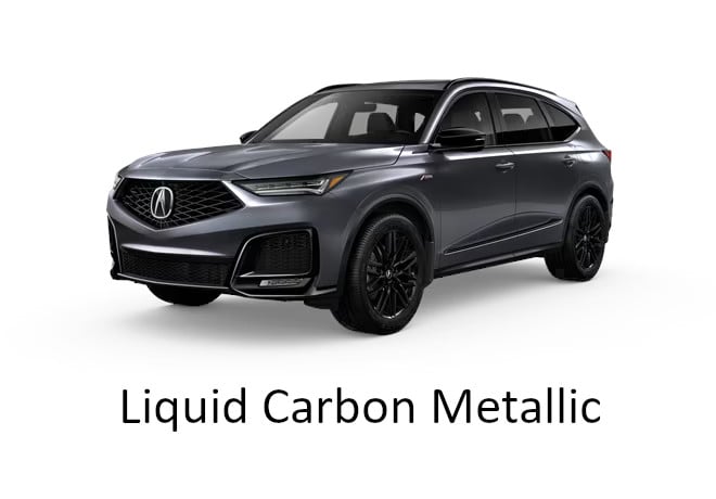 2025 Acura MDX Platinum Elite Liquid Carbon Metallic