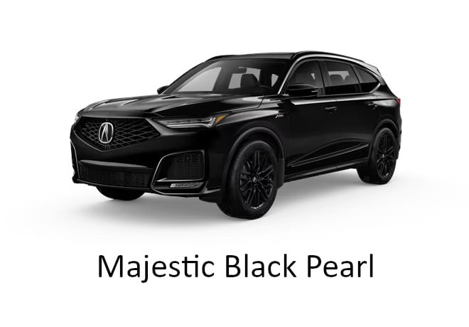 2025 Acura MDX Platinum Elite Majestic Black Pearl
